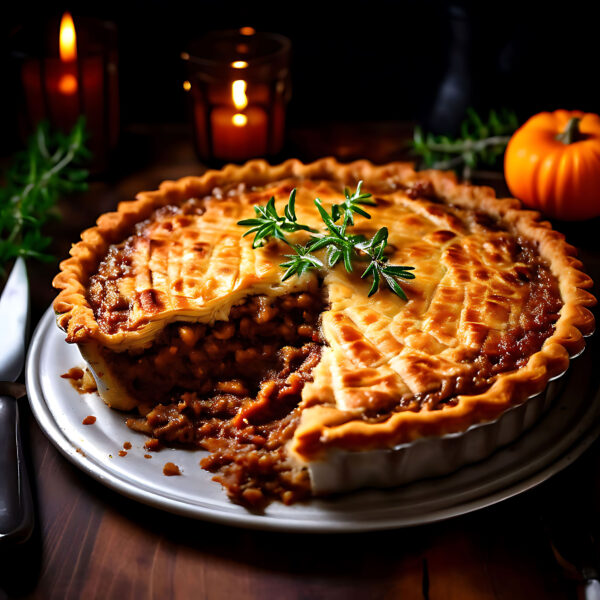 Pork and Veal Tourtière - Dion Herbs and Spices